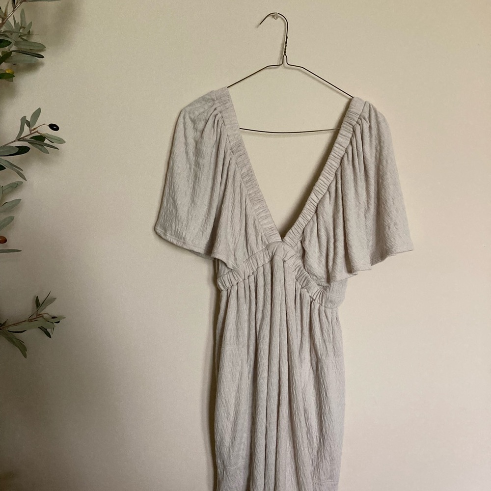 Free People La La Flutter Sleeve Romper